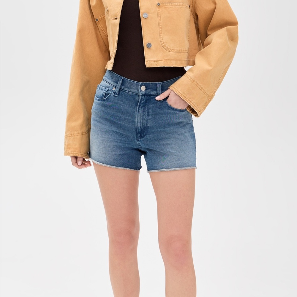Good American Jeanius Good ‘90s Shorts